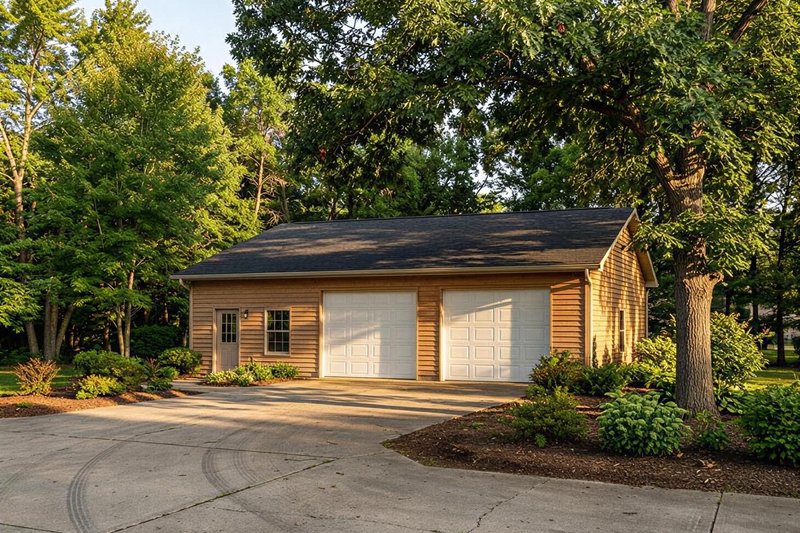 Exterior - Front Elevation 2 for Traditional House Plan #22-406, 0 bath