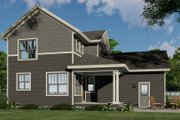 Craftsman Style House Plan - 3 Beds 2.5 Baths 1776 Sq/Ft Plan #51-1187 
