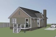 Bungalow Style House Plan - 2 Beds 2 Baths 1268 Sq/Ft Plan #79-174 