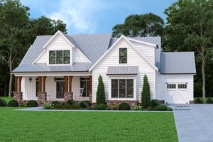 Farmhouse Exterior - Front Elevation Plan #927-1008