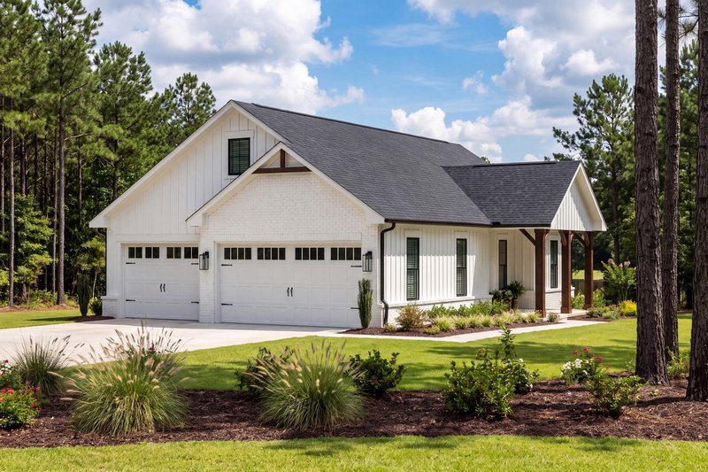 Dream House Plan - Exterior - Front Elevation 4 for Country House Plan #430-447 - 1 bed, 1 bath