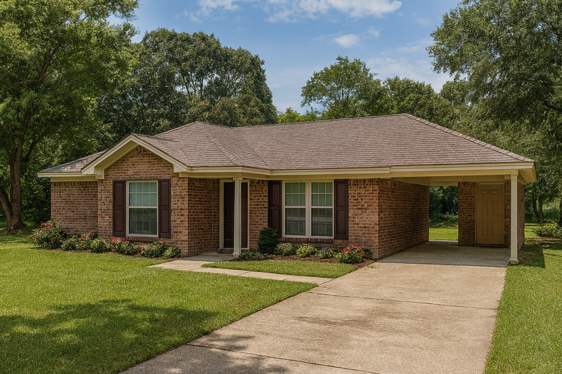 Architectural House Design - Traditional Exterior - Front Elevation Plan #17-2178