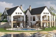 European Style House Plan - 1 Beds 1.5 Baths 2494 Sq/Ft Plan #455-361 