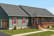 Ranch Style House Plan - 3 Beds 2.5 Baths 1952 Sq/Ft Plan #1115-5 