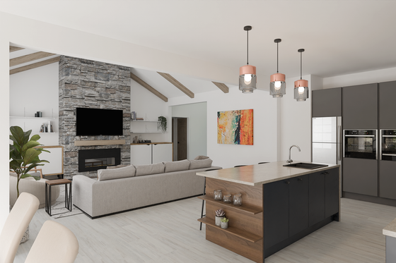 Photo 10 for Farmhouse House Plan #1089-9 - 3 bed, 3 bath