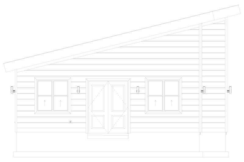 Home Plan - Exterior - Other Elevation for Modern House Plan #1060-501, 0 bath