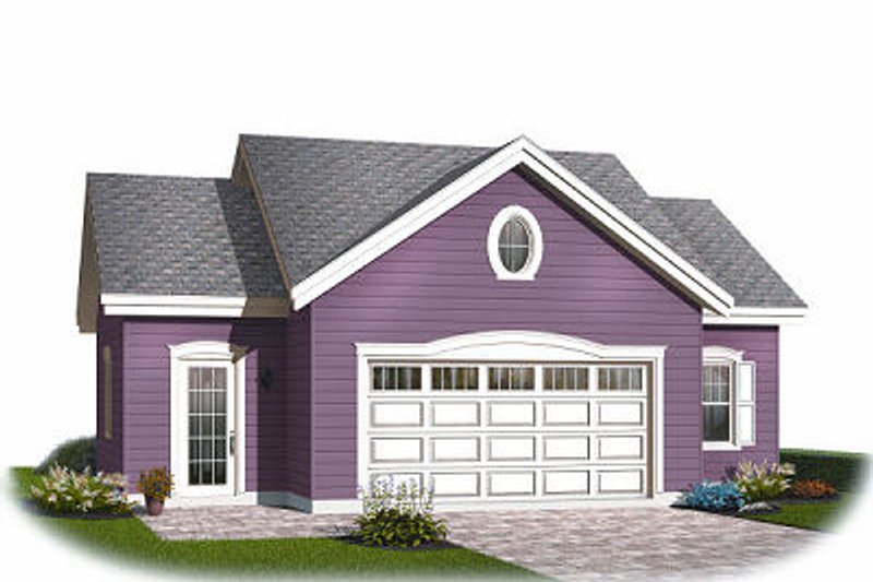 House Blueprint - Traditional Exterior - Front Elevation Plan #23-768