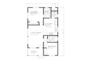 Cottage Style House Plan - 2 Beds 2 Baths 838 Sq/Ft Plan #515-18 