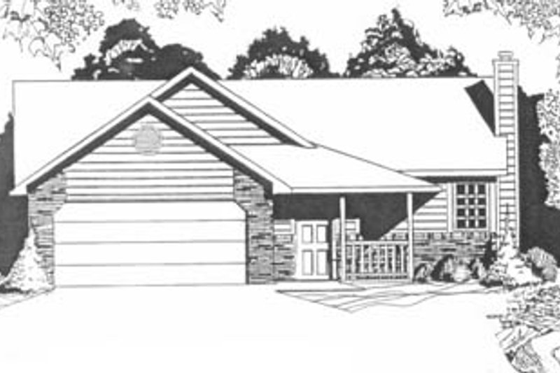 Dream House Plan - Traditional Exterior - Front Elevation Plan #58-103