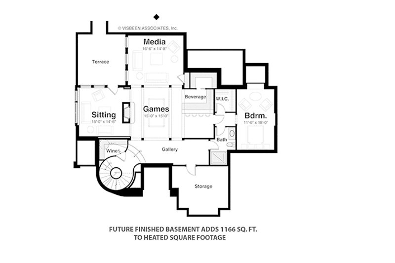 Home Plan - Future Finished Basement
