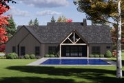 Farmhouse Style House Plan - 4 Beds 3.5 Baths 3122 Sq/Ft Plan #1096-151 