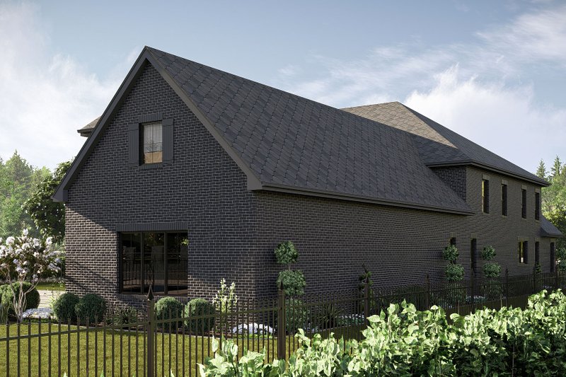 Dream House Plan - Exterior - Other Elevation for Colonial House Plan #455-388 - 5 bed, 4.5 bath