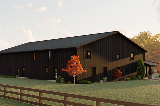 Exterior - Other Elevation for Barndominium House Plan #1064-154 - 4 bed, 3.5 bath
