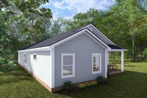 Exterior - Other Elevation 2 for Contemporary House Plan #513-2286 - 3 bed, 2 bath