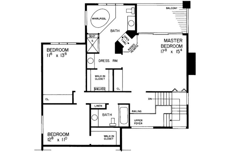 Contemporary Style House Plan - 4 Beds 3.5 Baths 3315 Sq/Ft Plan #72 ...