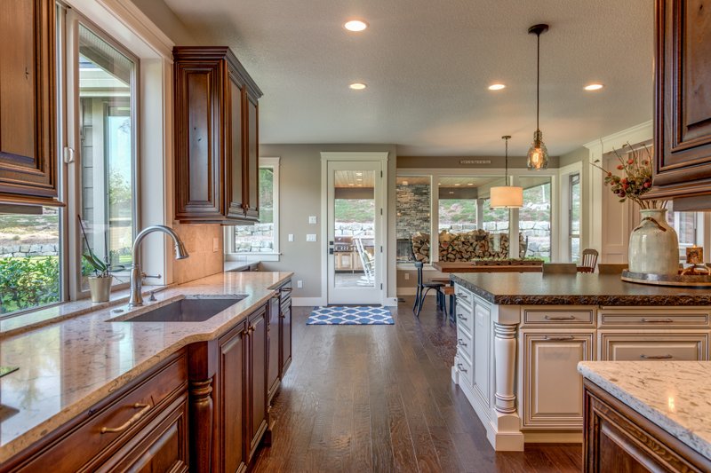 Architectural House Design - Interior - Kitchen for Craftsman House Plan #48-1133 - 4 bed, 2.5 bath