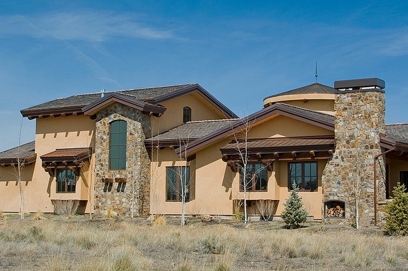 Dream House Plan - Exterior - Front Elevation 5 for Mediterranean House Plan #892-5 - 3 bed, 3.5 bath