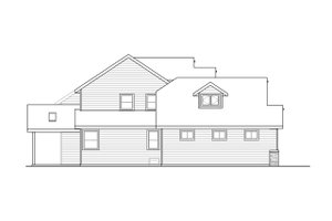 Exterior - Other Elevation for Craftsman House Plan #124-1109 - 3 bed, 2.5 bath