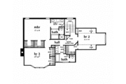 Traditional Style House Plan - 3 Beds 2.5 Baths 2184 Sq/Ft Plan #36-258 