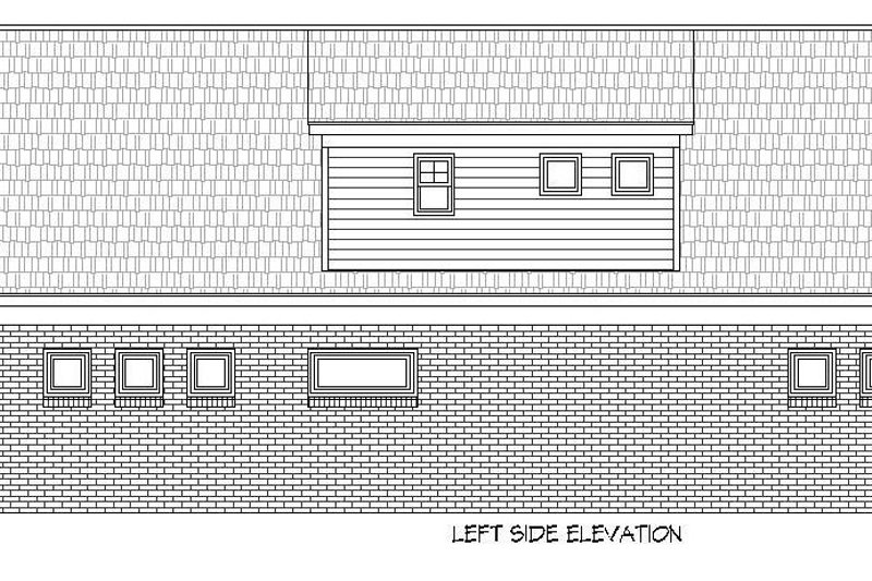 House Blueprint - Exterior - Other Elevation for Country House Plan #932-259 - 3 bed, 2 bath