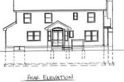Traditional Style House Plan - 3 Beds 2.5 Baths 1701 Sq/Ft Plan #75-133 