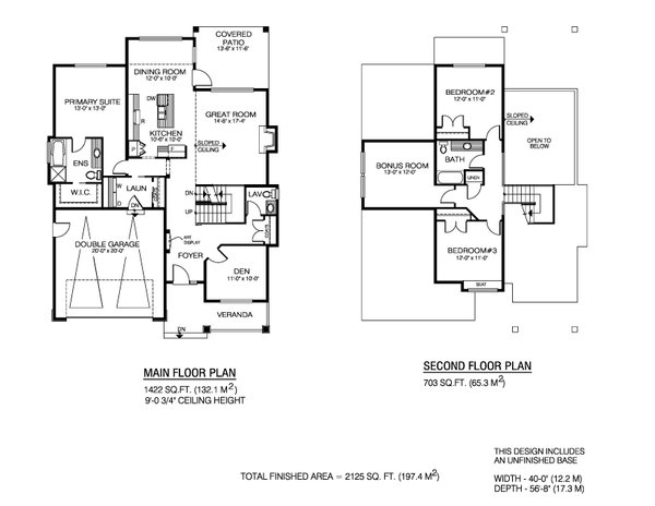 Dream House Plan - Floor Plan - Main Floor for Craftsman House Plan #1100-154 - 3 bed, 2.5 bath