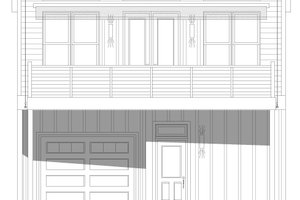 Exterior - Front Elevation 3 for Traditional House Plan #932-436 - 3 bed, 2 bath