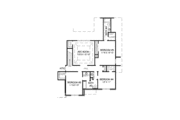 European Style House Plan - 5 Beds 4 Baths 3671 Sq/Ft Plan #424-82 
