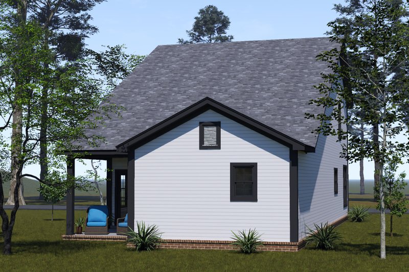 House Blueprint - Exterior - Other Elevation 6 for Cottage House Plan #513-2451 - 4 bed, 2.5 bath