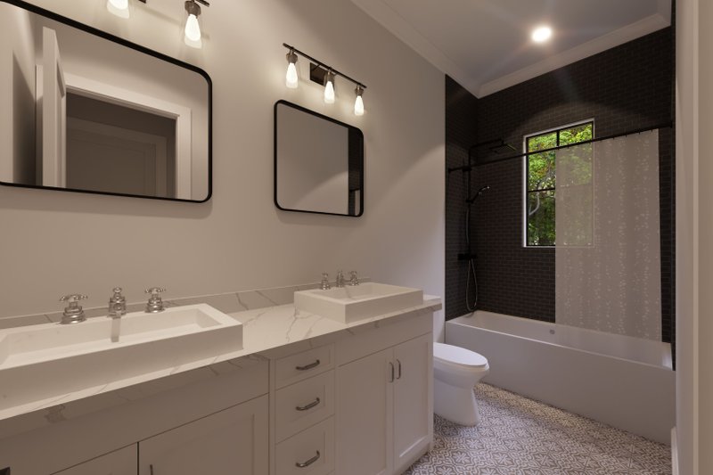 Architectural House Design - Interior - Bathroom for Farmhouse House Plan #1094-30 - 4 bed, 3.5 bath
