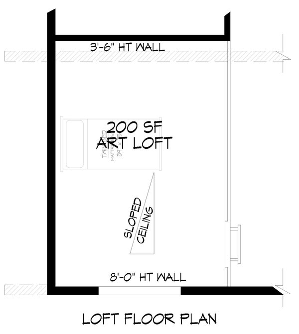 House Plan Design - Beach Floor Plan - Upper Floor Plan #932-826