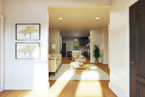 Interior - Entry for Craftsman House Plan #1064-335 - 3 bed, 2 bath