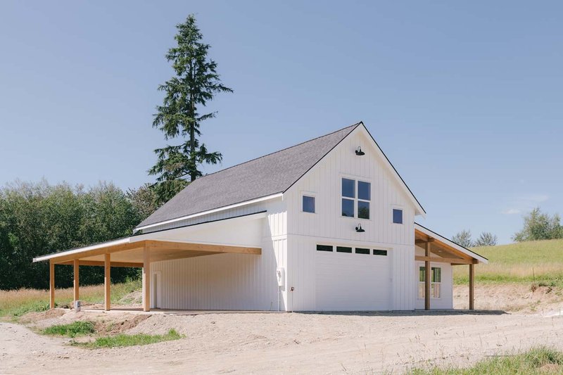 House Design - Exterior - Front Elevation for Farmhouse House Plan #1070-201 - 1 bed, 1 bath