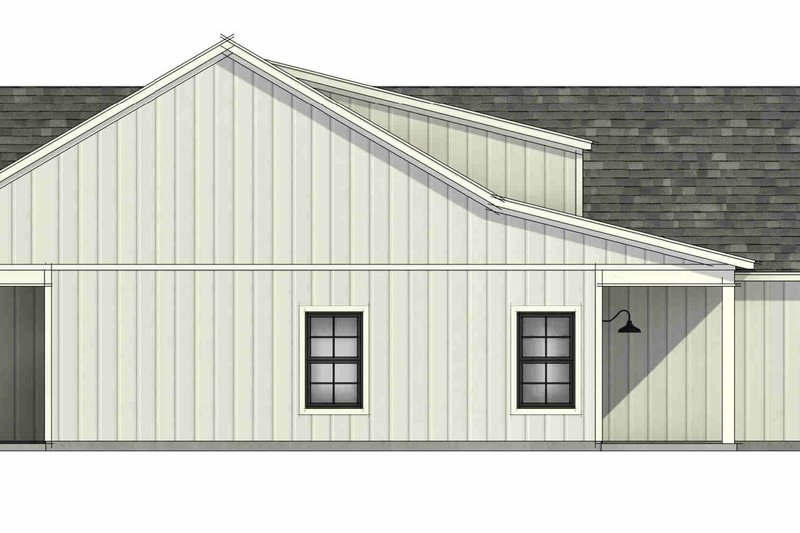 Dream House Plan - Exterior - Other Elevation for Farmhouse House Plan #1096-135 - 3 bed, 2 bath