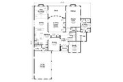 European Style House Plan - 4 Beds 4.5 Baths 4961 Sq/Ft Plan #419-240 