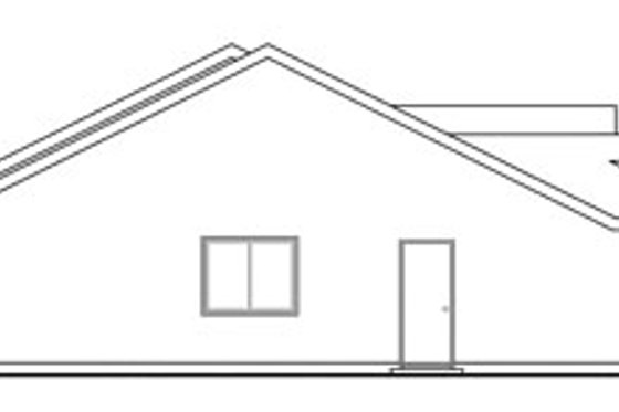 Exterior - Other Elevation House Plan #124-807 - 4 bed, 2 bath