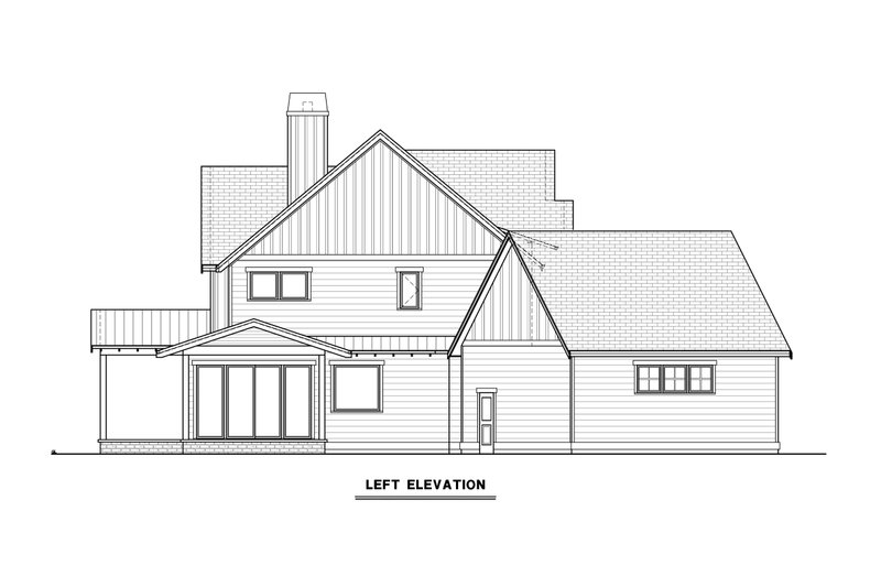 Dream House Plan - Exterior - Other Elevation 1 for Farmhouse House Plan #1070-191 - 3 bed, 2.5 bath