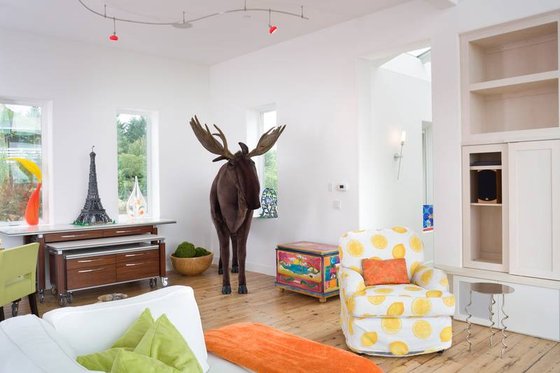 Interior - Family Room 3 for Modern House Plan #48-468 - 4 bed, 5.5 bath