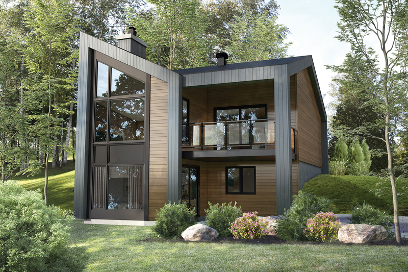 House Plan Design - Cottage Exterior - Front Elevation Plan #25-4926