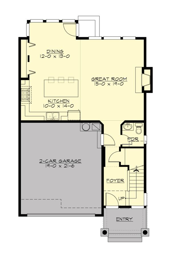 Dream House Plan - 1900 square foot Craftsman