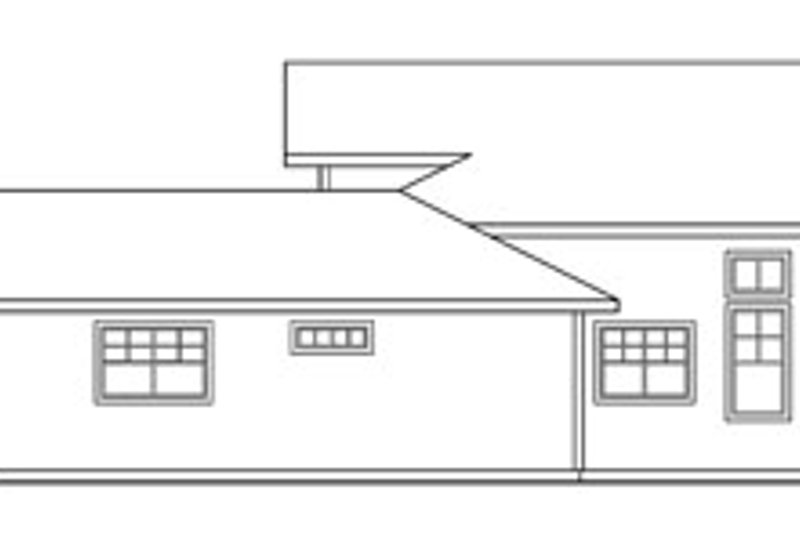 Home Plan - Exterior - Other Elevation 1 for Ranch House Plan #124-218 - 3 bed, 2.5 bath