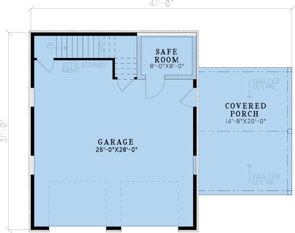 House Blueprint - Traditional Floor Plan - Main Floor Plan #923-420