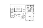 Farmhouse Style House Plan - 3 Beds 2 Baths 1825 Sq/Ft Plan #1117-22 Floor 