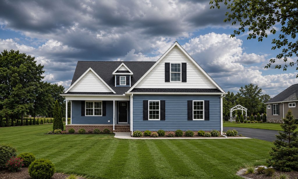 Exterior - Front Elevation 2 for Farmhouse House Plan #20-2411 - 4 bed, 3.5 bath