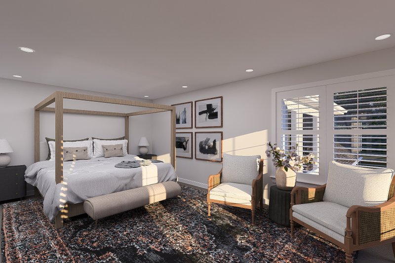 Dream House Plan - Interior - Master Bedroom 2 for Traditional House Plan #1060-344 - 4 bed, 2.5 bath