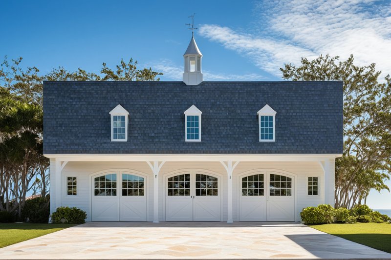 Architectural House Design - Exterior - Front Elevation for Country House Plan #137-389 - 1 bed, 1 bath