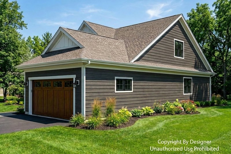 House Plan Design - Exterior - Front Elevation 3 for Farmhouse House Plan #51-1538 - 3 bed, 3.5 bath
