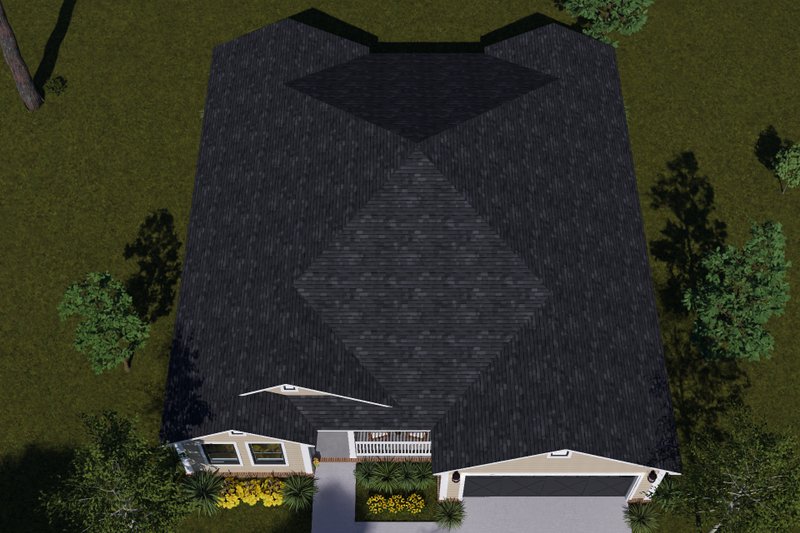 Home Plan - Exterior - Other Elevation 5 for Cottage House Plan #513-2489 - 3 bed, 3 bath