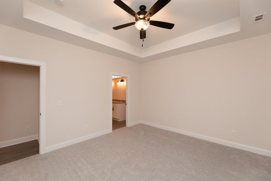 Interior - Master Bedroom 1 for Modern House Plan #20-2487 - 4 bed, 3.5 bath