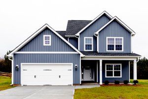 Dream House Plan - Modern Exterior - Front Elevation Plan #20-2487